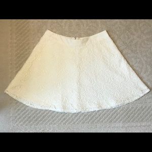 Foral Cream The Limited Skirt